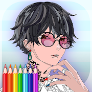 Download Kawaii Anime Boys Coloring Book 2.0 Apk for android