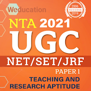 Download UGC NET 2021 ( JRF/SET/ NTA) PAPER -1 IN ENG. 2.7.17 Apk for android