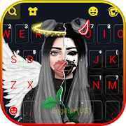 Pretty Emoji Keyboard Theme Design free Android apps apk download - designkug.com