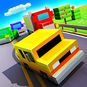 Download Blocky Highway: Traffic Racing 1.2.3 Apk for android