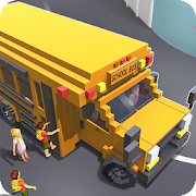 Download Blocky School Bus & City Bus Simulator Craft 1.9 Apk for android
