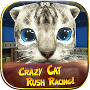 Download Crazy Cat Rush Racing Run Kitty Craft 1.0.2 Apk for android