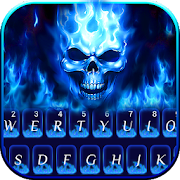 Download Flaming Skull Keyboard Theme 57.0 Apk for android