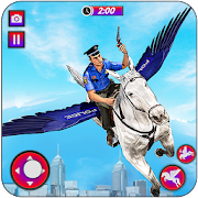 Download Flying Horse Police Chase : US Police Horse Games 3.1.0 Apk for android