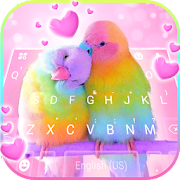 Download Love Parrots 3D Wallpapers Keyboard Background 1.0 Apk for android