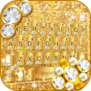 Download Luxury Gold Keyboard Theme 3.0 Apk for android