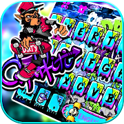 Download Skate Graffiti Keyboard Theme 5.3 Apk for android