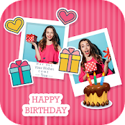 Download Birthday Photo Frame - Collage Maker & Bday Status 2.4 Apk for android