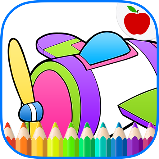 Airplanes & Jets Coloring Book 4 Apk for android