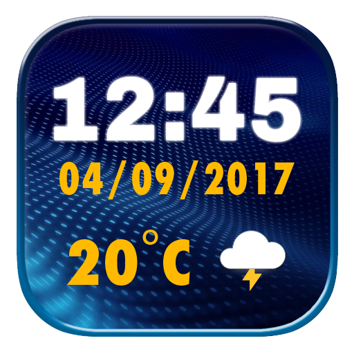 Download Cool Digital Clock Widget 1.13 Apk for android