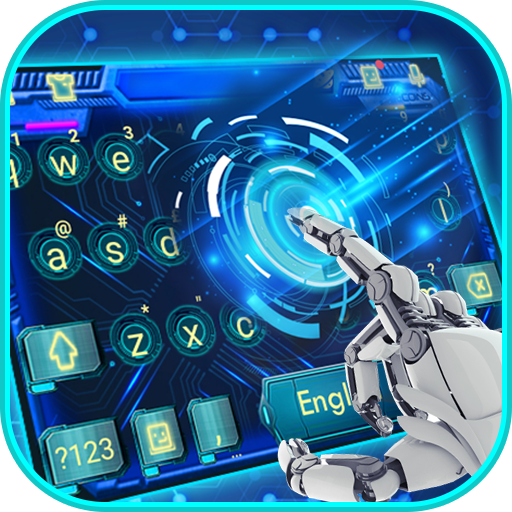 Download Blue Tech 3D Thème 7.3.0_0426 Apk for android