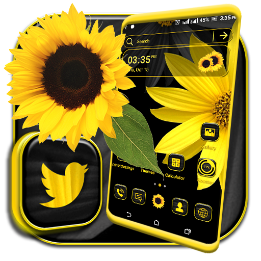 Download Sunflower Launcher Theme 1.2.0 Apk for android