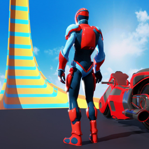 Super Hero Bike Stunt Racing 1.0.7 Apk for android