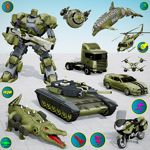 Download Dolphin Robot Transform Wars 3.2 Apk for android