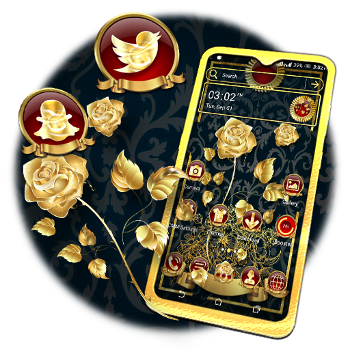 Luxury Rose Gilt Theme 1.3.0 Apk for android
