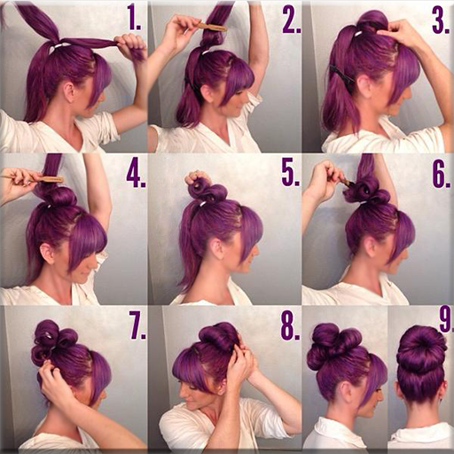 Download Girls Hairstyle Step by Step 2.1 Apk for android