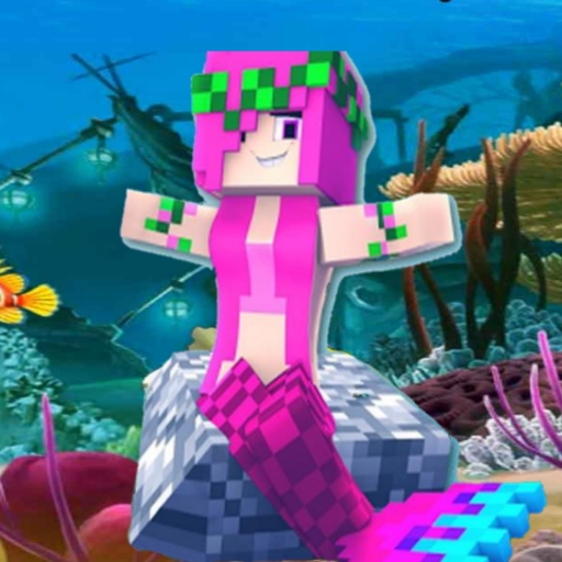 Download Mermaid Tail mod skin mcpe 1.2 Apk for android