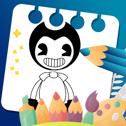 Download Bendy Game Coloring Book 1.0 Apk for android