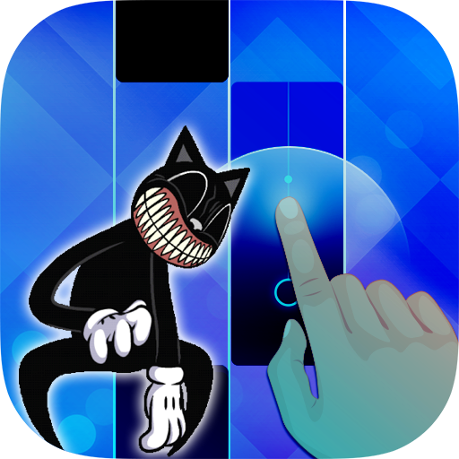 Download Black Cartoon Cat Piano tiles 1.0 Apk for android