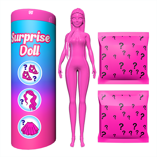 Download Color Reveal Suprise Doll Game 3.0 Apk for android