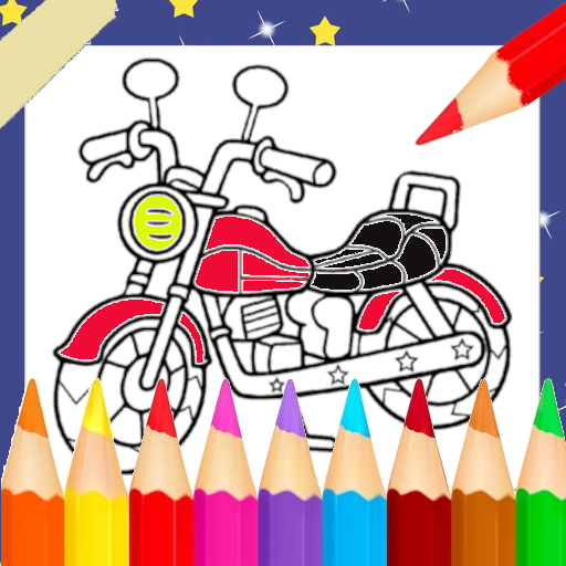 Download Coloring Motor Bike Racing 1.0.0 Apk for android