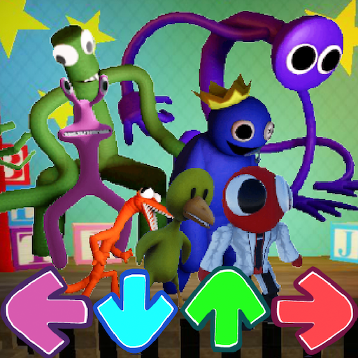 Download FNF Rainbow Friends V1 Mukbang 1.2 Apk for android