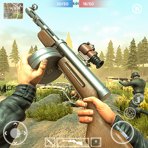 Download Gun Shooter Offline Game WW2: 0.1.3 Apk for android