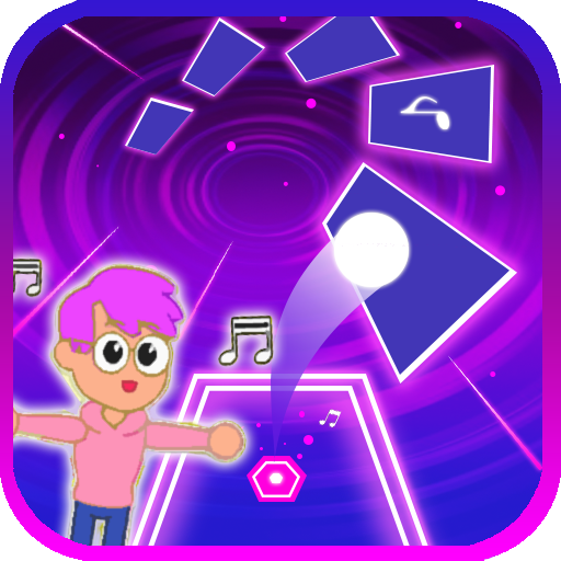 Download Lankybox Music Tiles Hop 1.0 Apk for android