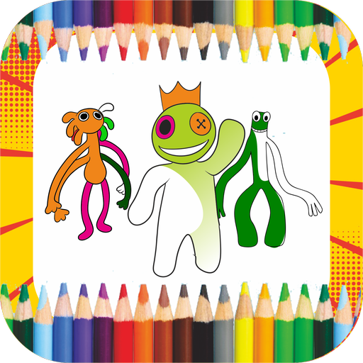 Download Rainbow Friends Coloring Games 5.1.1 Apk for android