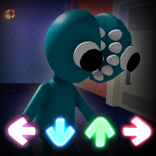 Download Teal Rainbow Friends FNF Mod TFRIENDS2 Apk for android