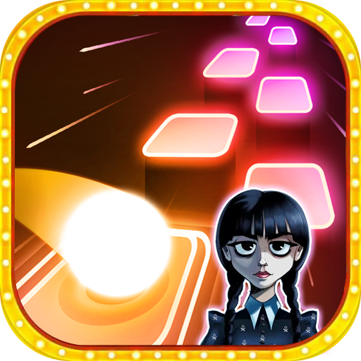 Download Wednesday Addams Hop Tiles Edm 1.0 Apk for android