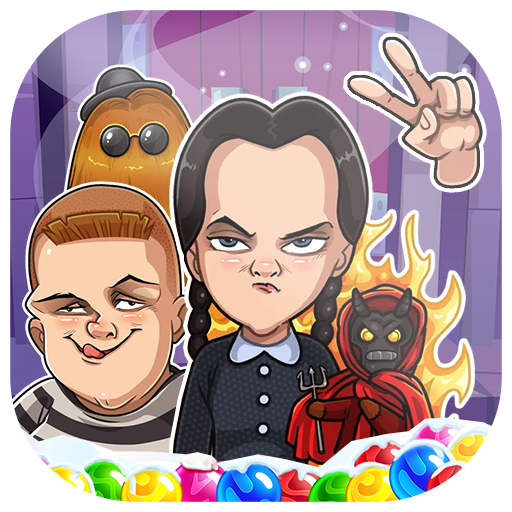 Download Wednesday Addams pop game 1 Apk for android