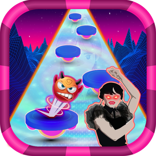 Download Wednesday Addams tiles piano 7.0 Apk for android
