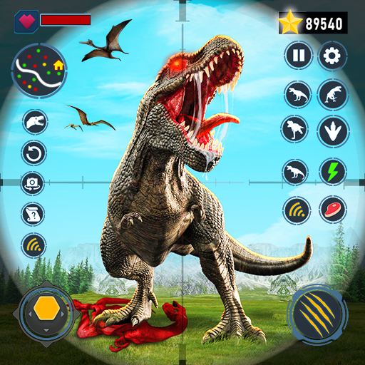 Download Dinosaur Games Hunting Gun 3D 3.0 Apk for android