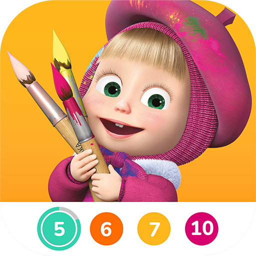 Download Coloriages Masha et Michka 1.9 Apk for android