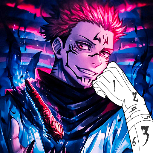 jujutsu kaisen coloring game 1.1 apk