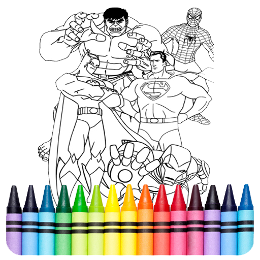 Download Livre coloriage de super-héros 1.5 Apk for android