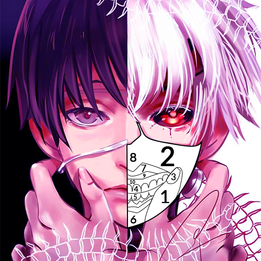 Download Tokyo Ghoul Paint by Number 1.1 Apk for android