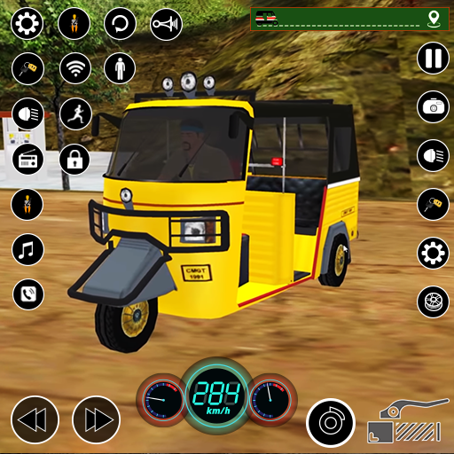 Download Tuk Tuk Auto Rickshaw Game Sim 0.7 Apk for android
