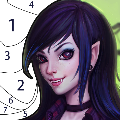 Download Vampire Paint by Number 1.7 Apk for android