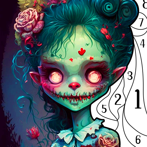 Download Dark Gothic Coloring Book 1.5 Apk for android