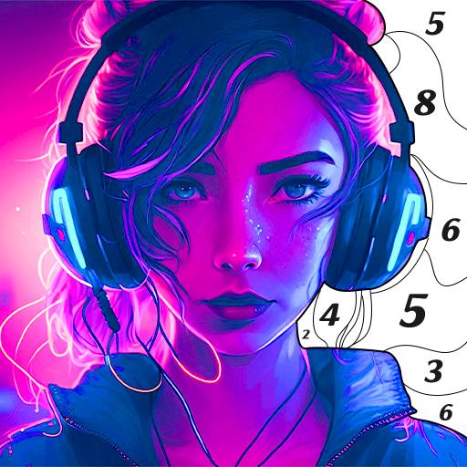Neon Color by Number 1.9 Apk for android