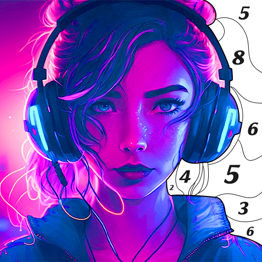 Download Neon Color by Number 1.9 Apk for android