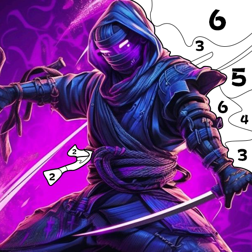 Download Ninja Color by Number 1.9 Apk for android