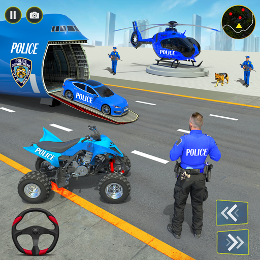 Download Police Car transporter Game 3D 3.3.2 Apk for android