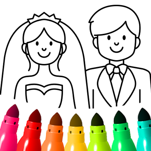 Princess Wedding Coloring Game 35 Apk for android